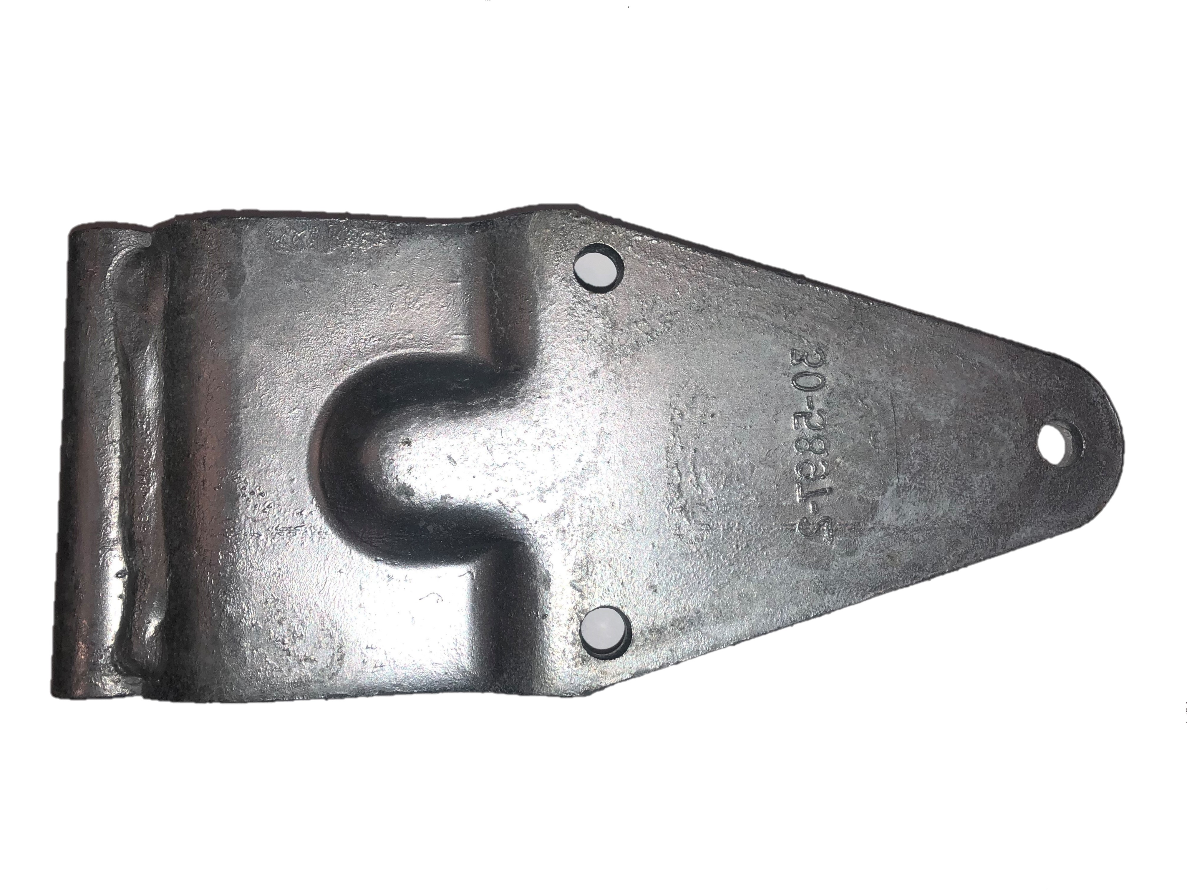 Carbon steel hinge strap with galvanized finish 30-5897-50-13