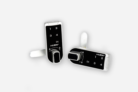 E901R1S i-Lock Electronic Cam Lock with Numbered Touch Pad, One Time Use