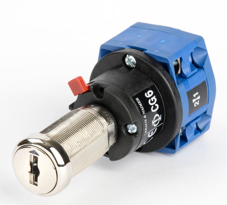 V3171CG6Indoor 16 amp Key Switch Lock, 2.3281