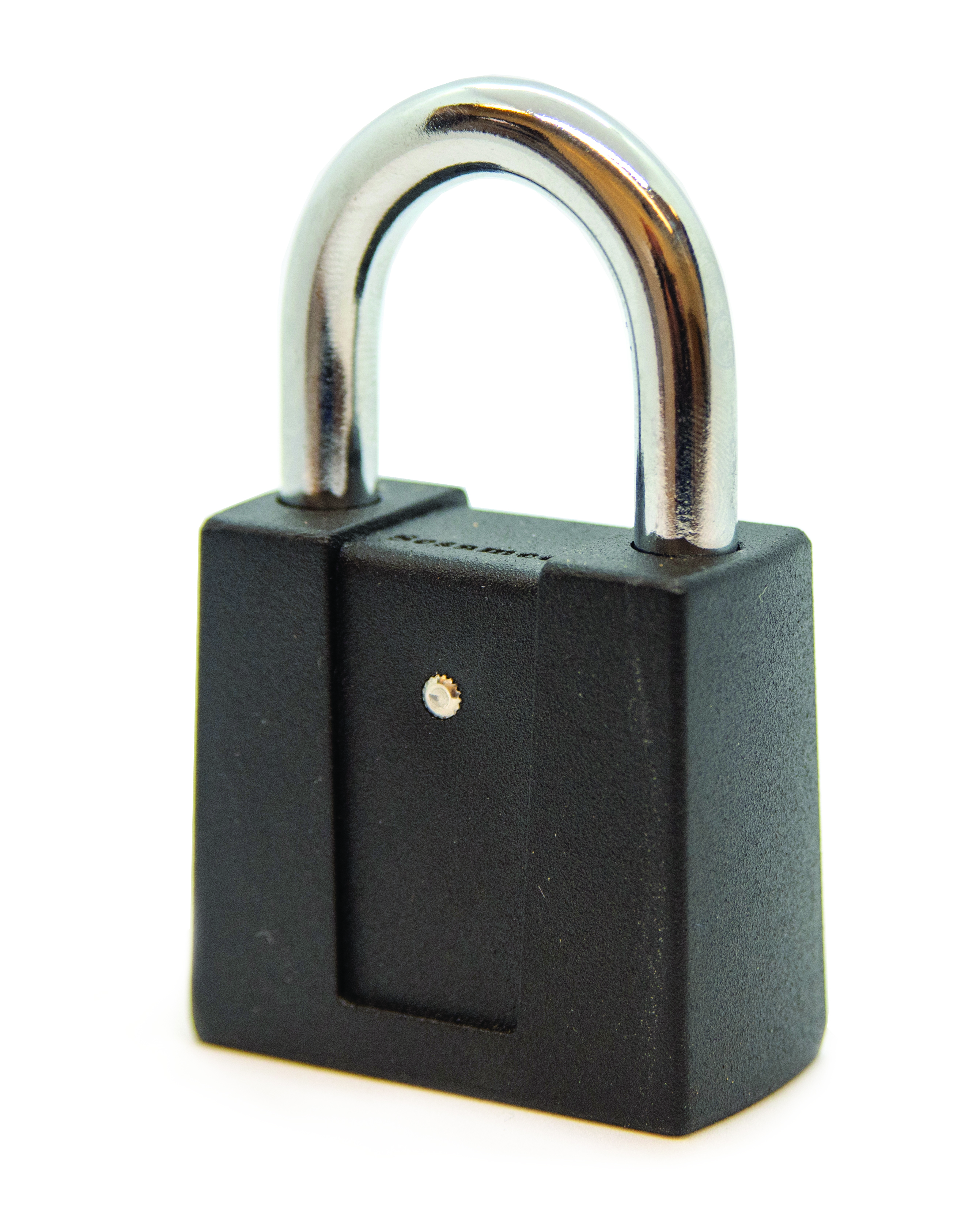 500 Series 4-Dial Combination Diecast Padlock with Black Expoxy Finish K5002-1/4
